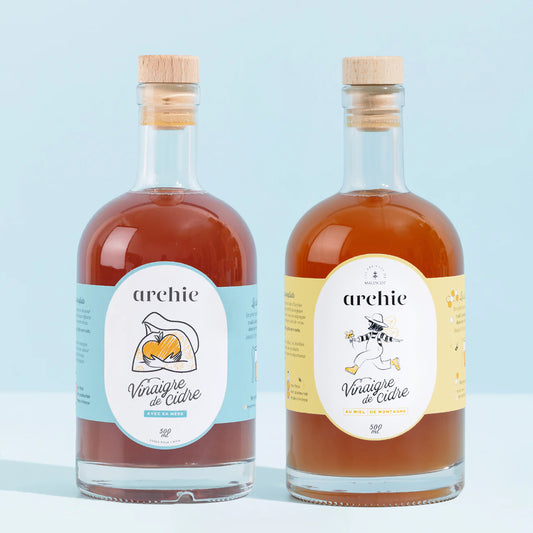 Pack vinaigre brut & miel
