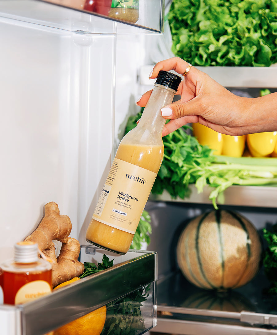 La vinaigrette au collagène : l’allié beauté