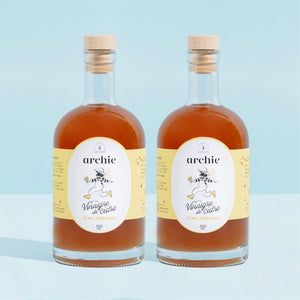 Vinaigre de cidre au miel X2