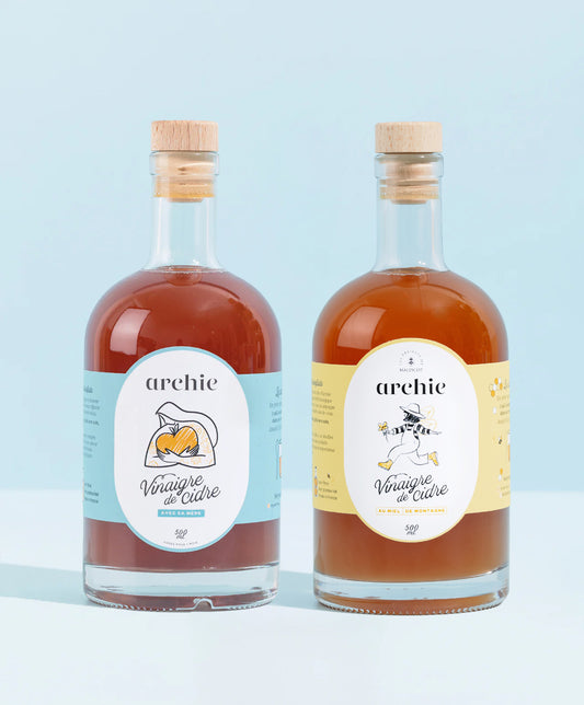 Pack vinaigre brut & miel