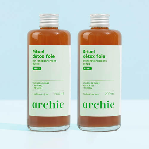 Rituel détox foie - 2 cures