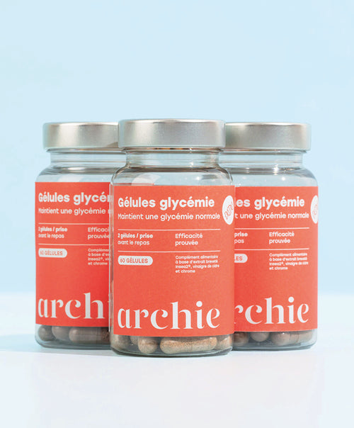 Gélules glycémie x3