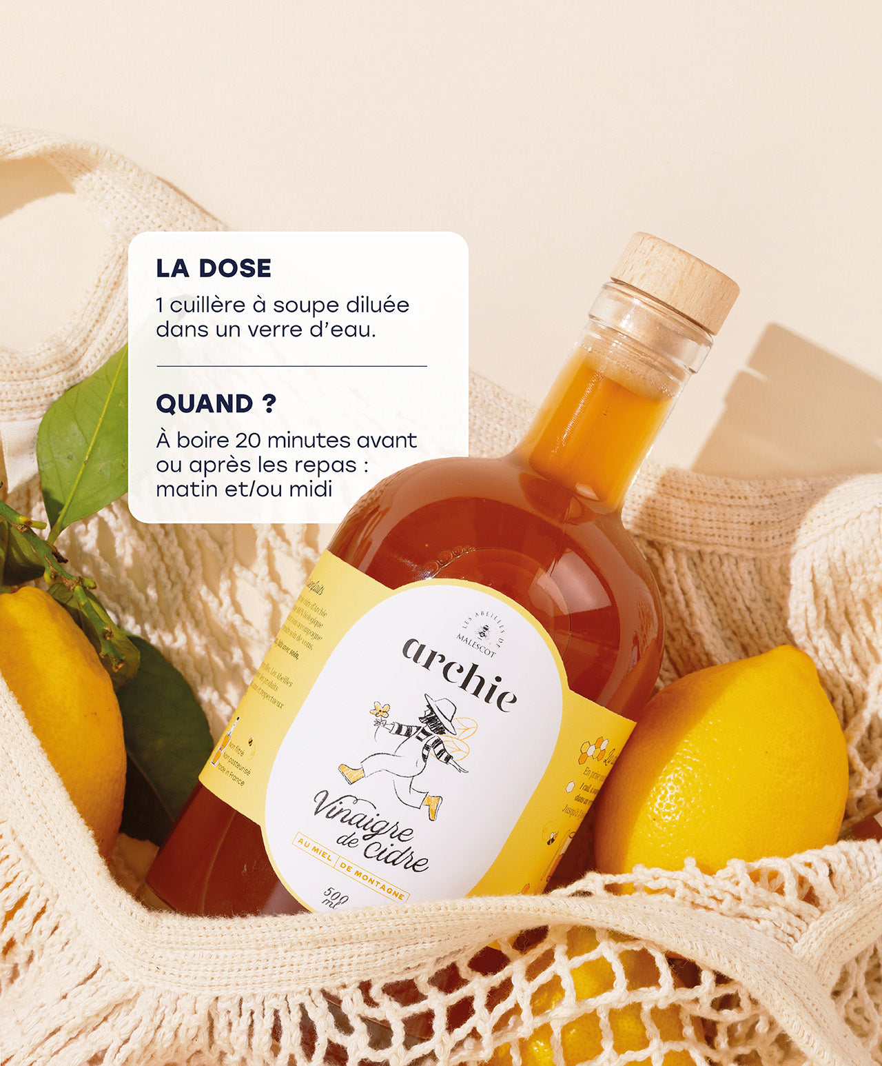 Pack vinaigre brut & miel